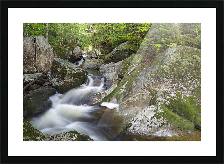 Walker Brook - Woodstock New Hampshire Picture Frame print