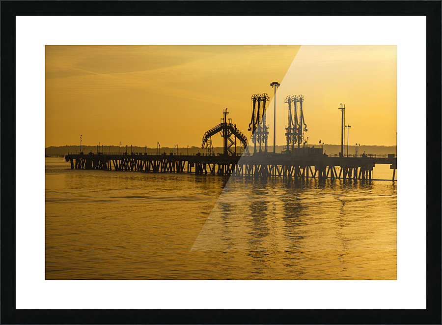 Portland Harbor - Portland Maine Picture Frame print
