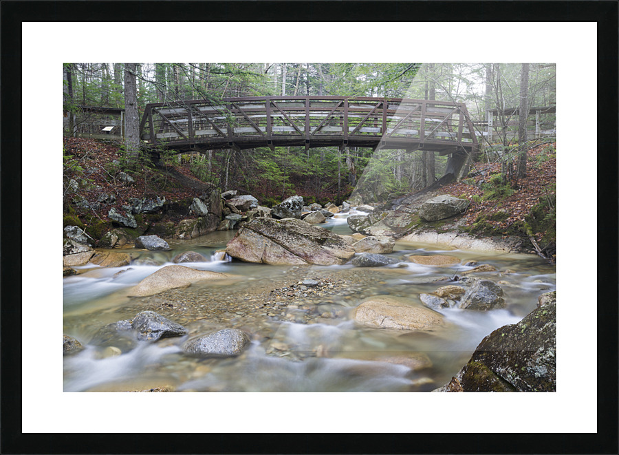 Pemigewasset River - Franconia Notch State Park New Hampshire U Picture Frame print