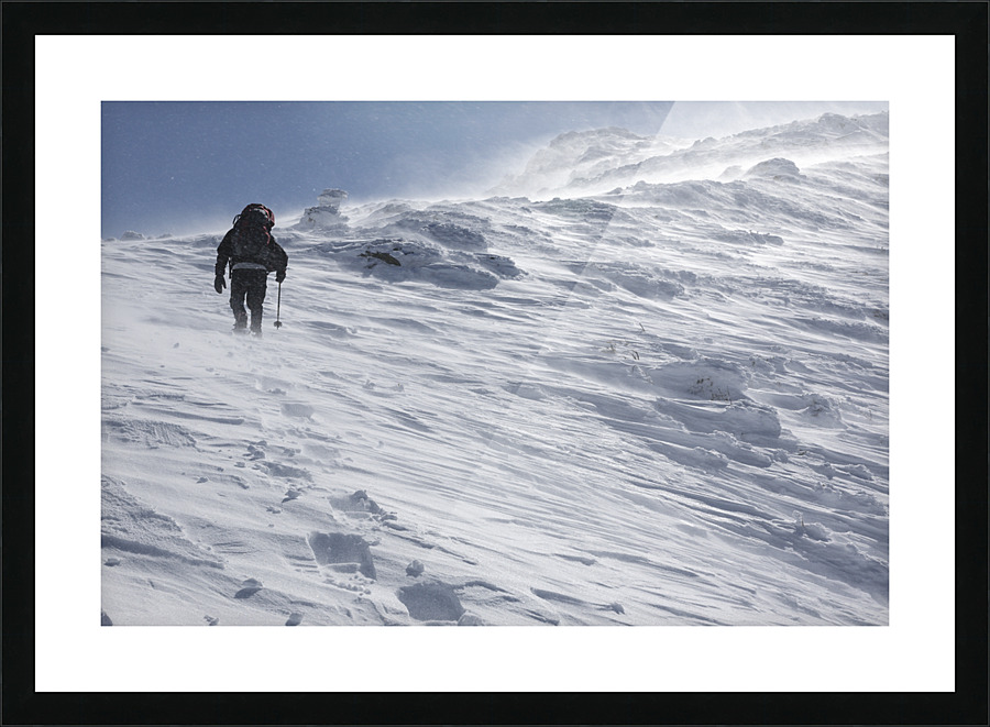 Mountain Weather - White Mountains New Hampshire Picture Frame print