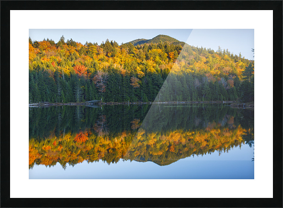 Rocky Gorge Scenic Area - White Mountains New Hampshire Picture Frame print