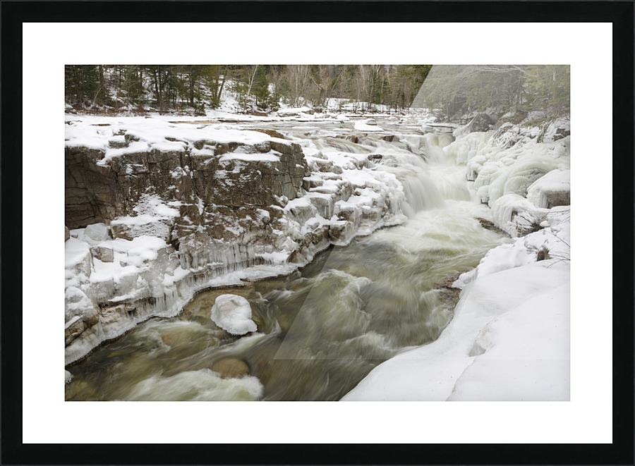 Rocky Gorge Scenic Area - Albany New Hampshire Picture Frame print
