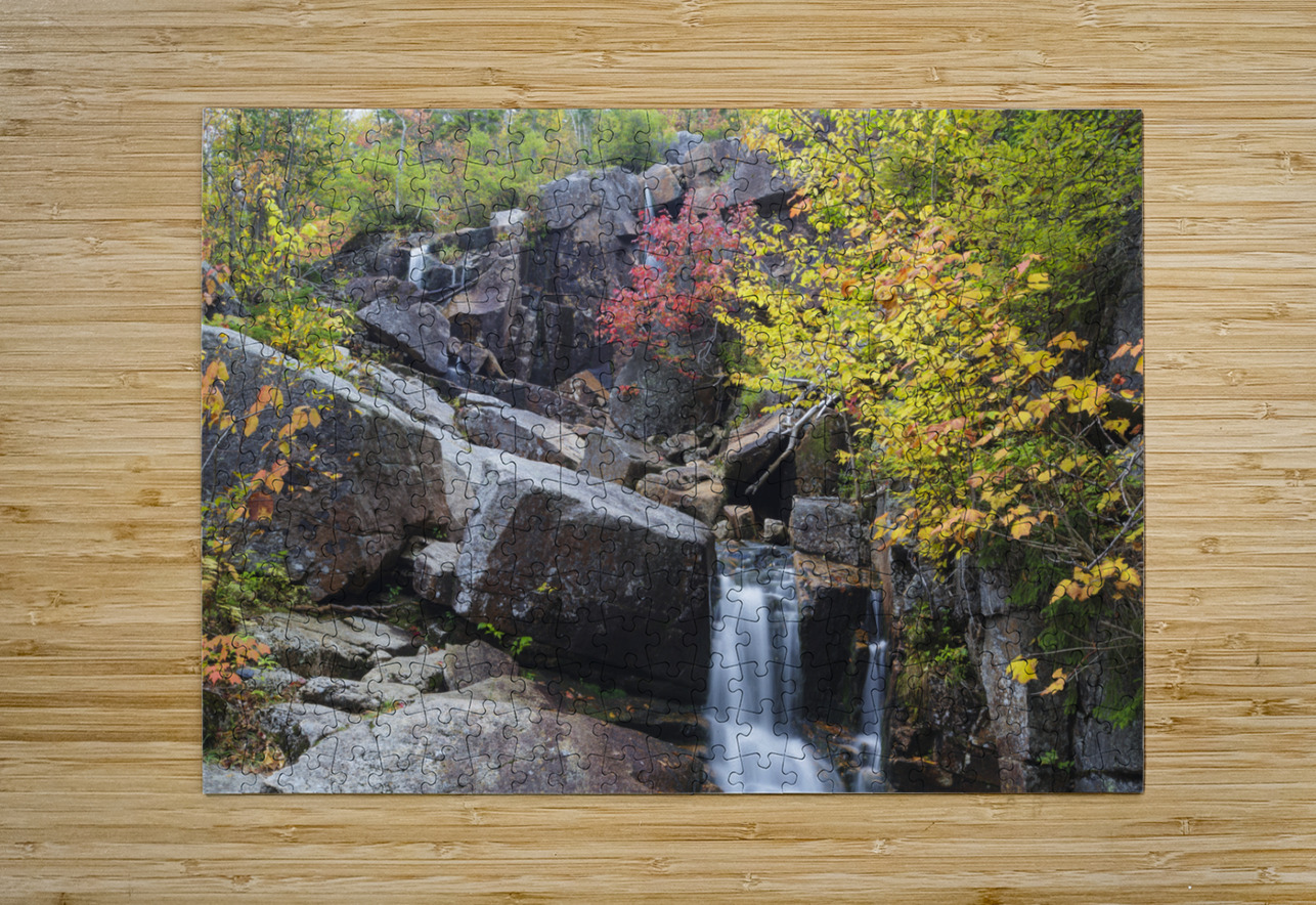 Zealand Falls - Bethlehem New Hampshire ScenicNH Photography Puzzle printing
