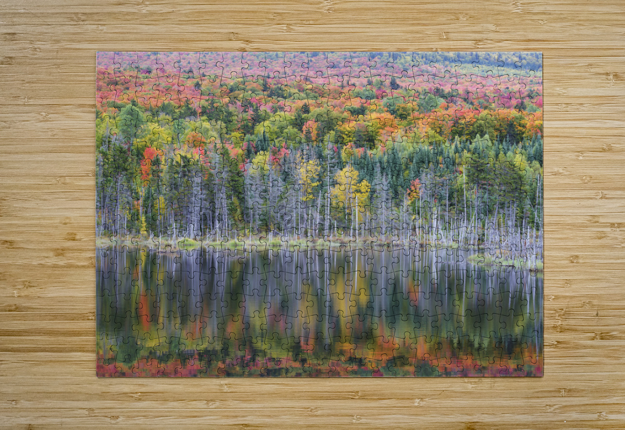 Old Cherry Mountain Road - Carroll New Hampshire ScenicNH Photography Puzzle printing