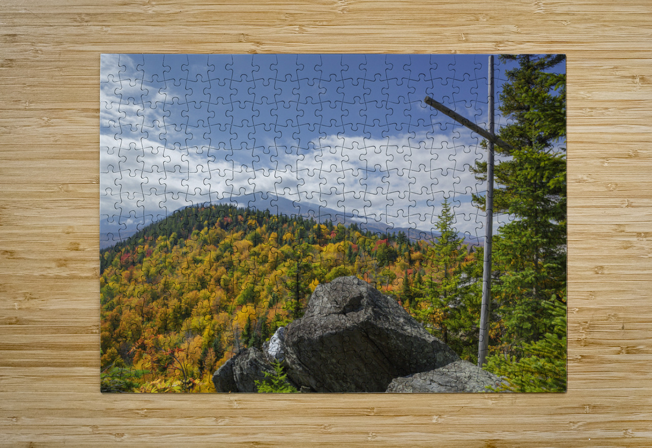 Chapel Rock - Pine Mountain New Hampshire ScenicNH Photography Puzzle printing