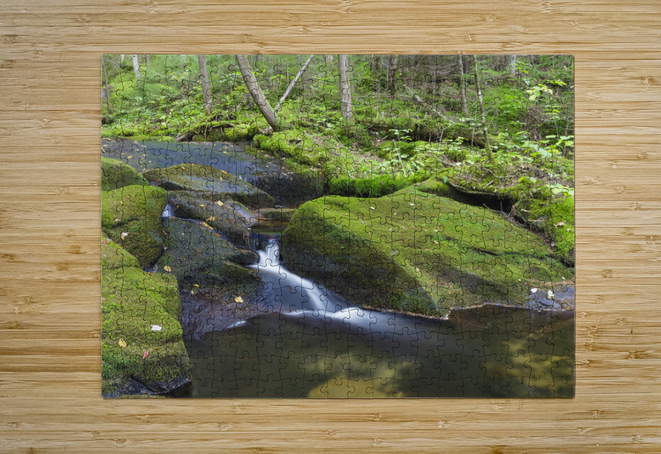 Scarface Brook - Bethlehem New Hampshire ScenicNH Photography Puzzle printing