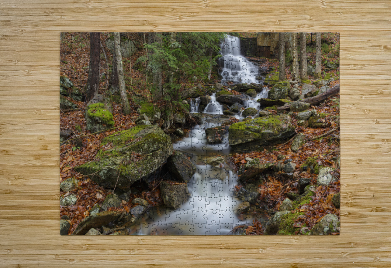Rollo Fall - Randolph New Hampshire ScenicNH Photography Puzzle printing