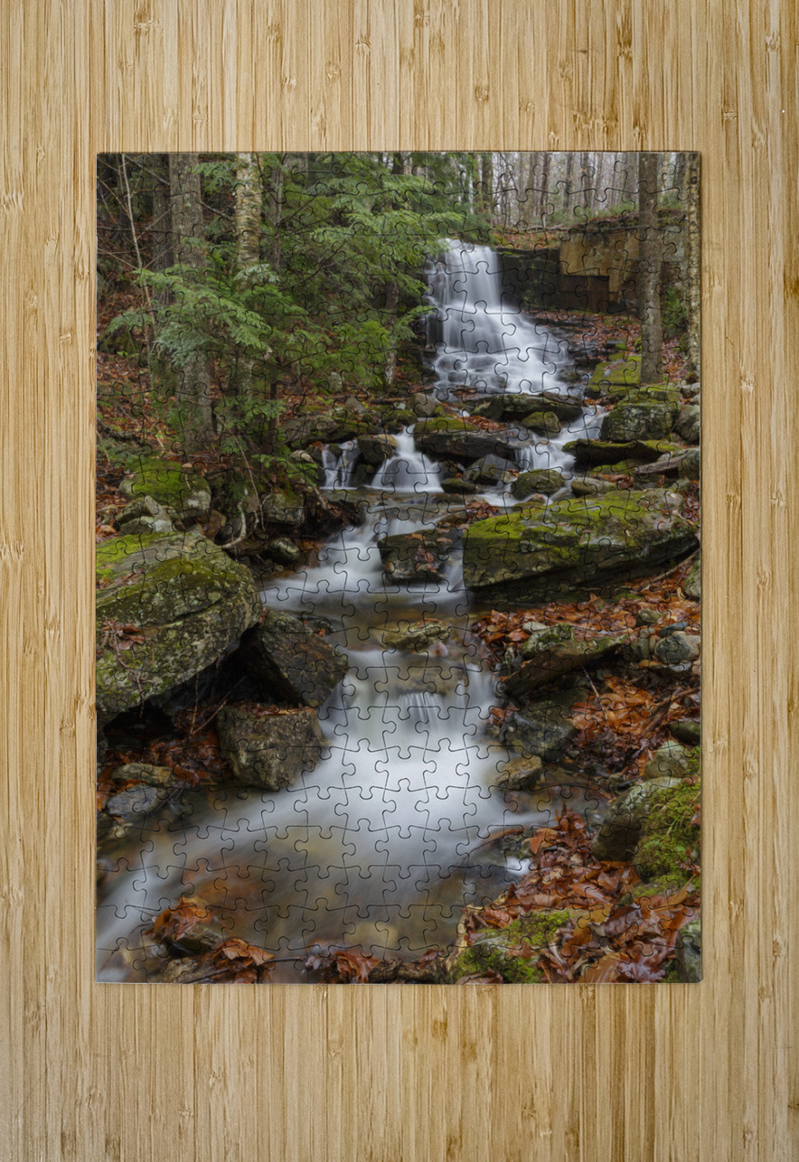 Rollo Fall - Randolph New Hampshire ScenicNH Photography Puzzle printing