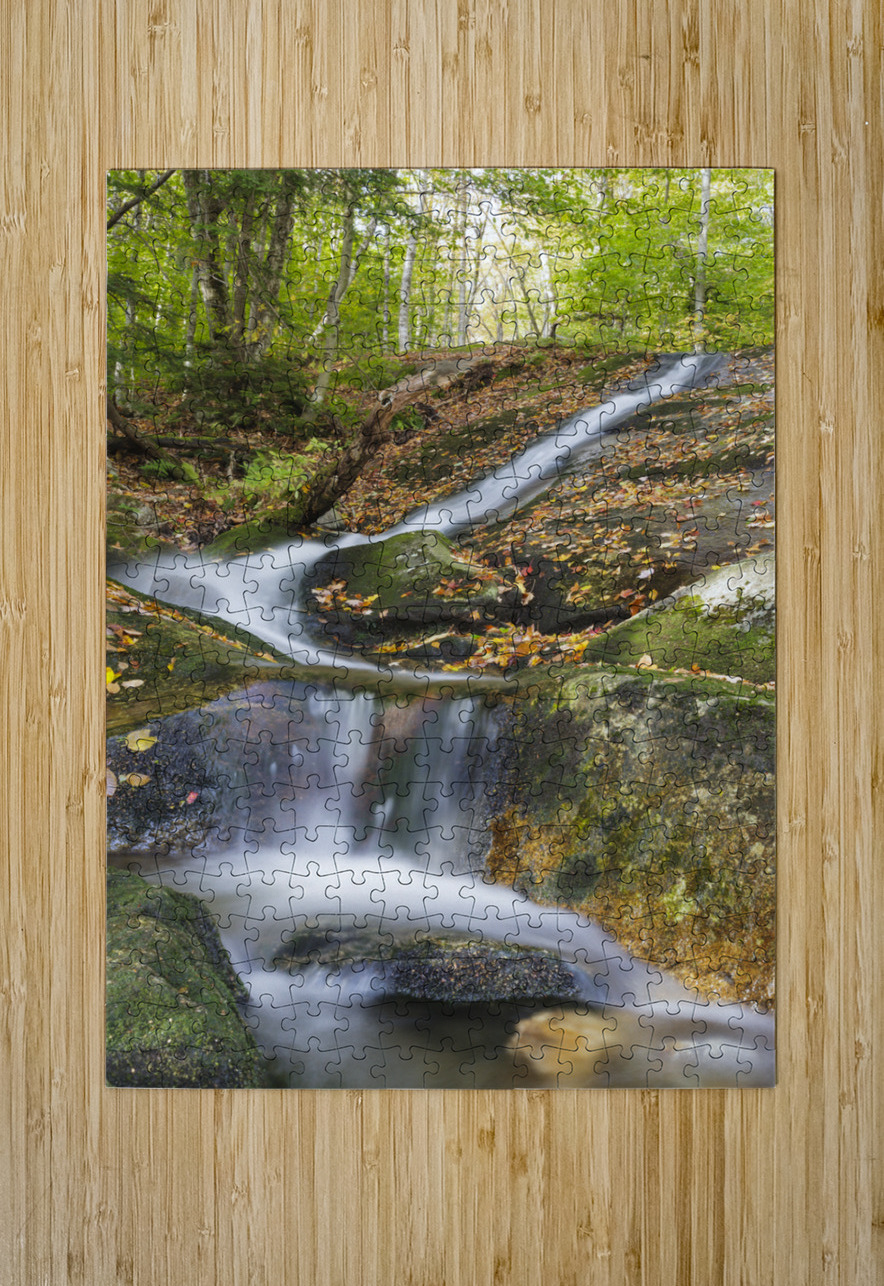 Clough Mine Brook - Kinsman Notch New Hampshire ScenicNH Photography Puzzle printing
