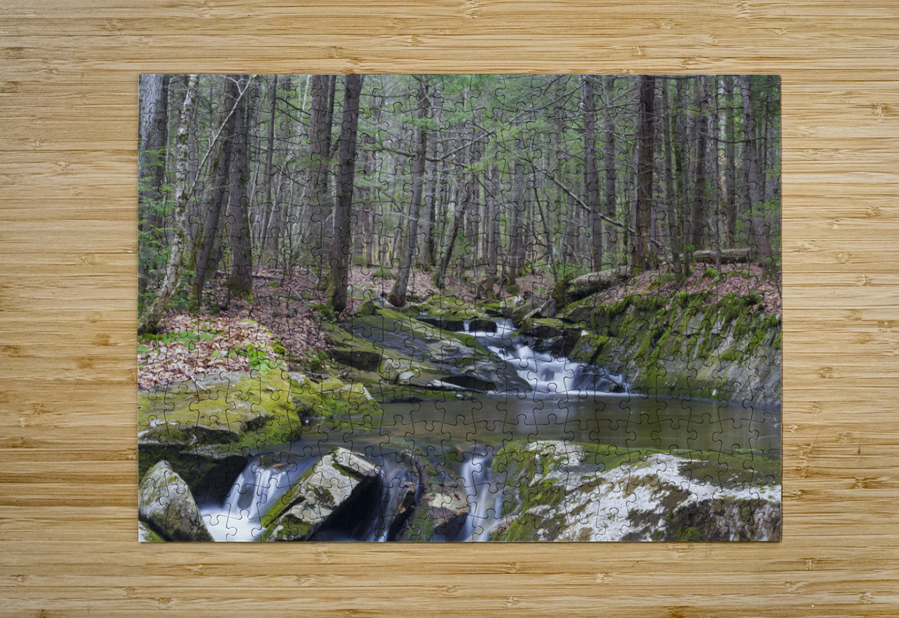 Pike Brook - North Woodstock New Hampshire ScenicNH Photography Puzzle printing