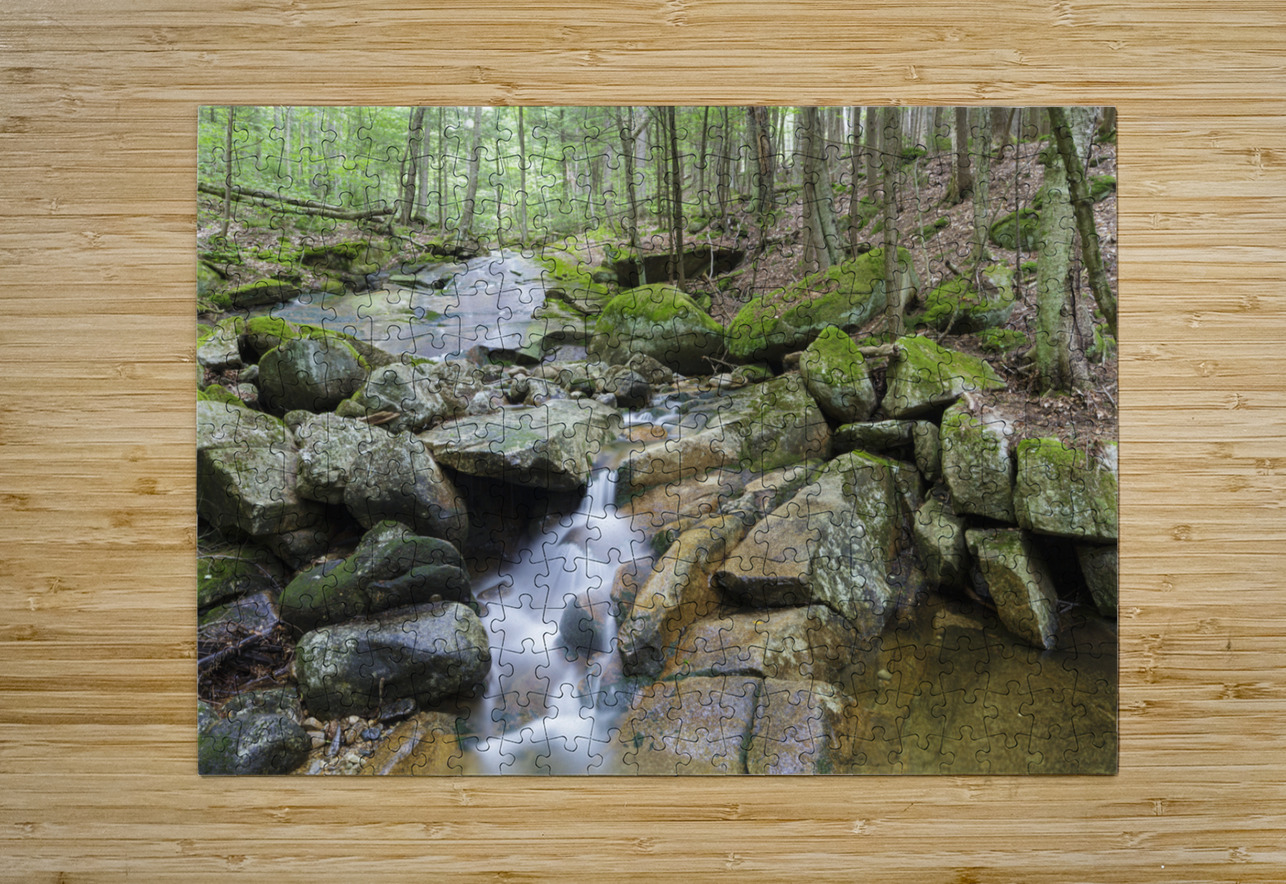 Pollard Brook - Lincoln New Hampshire ScenicNH Photography Puzzle printing