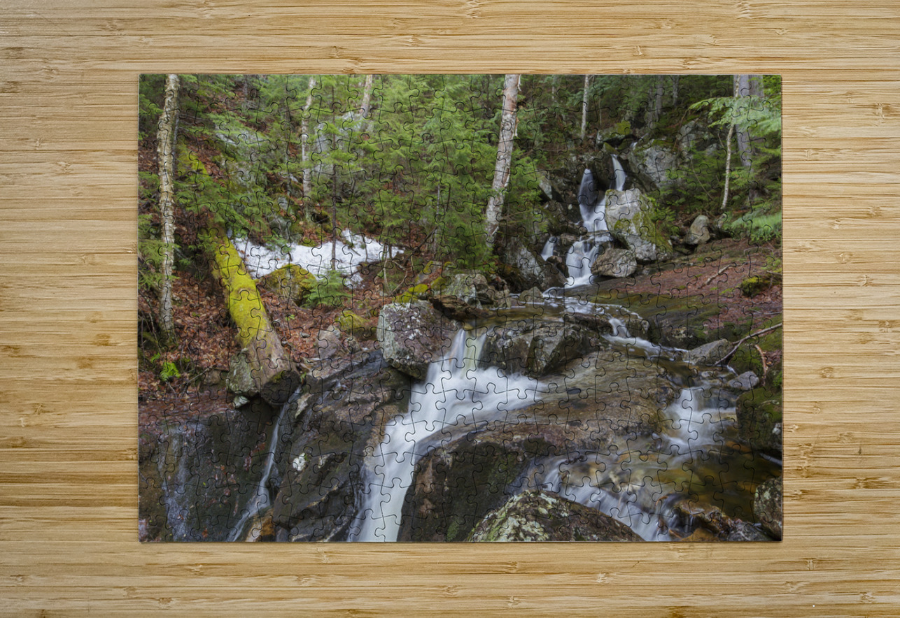 Elephant Head Brook - Carroll New Hampshire  ScenicNH Photography Puzzle printing
