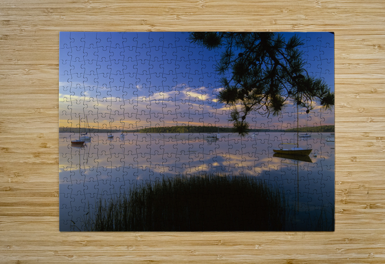 Lake Massabesic - Auburn New Hampshire ScenicNH Photography Puzzle printing
