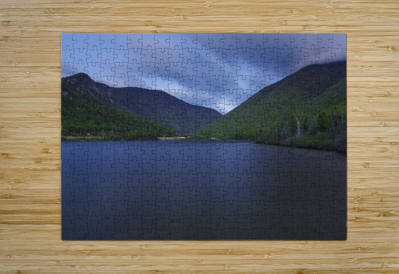Echo Lake - Franconia Notch State Park New Hampshire ScenicNH Photography Puzzle printing