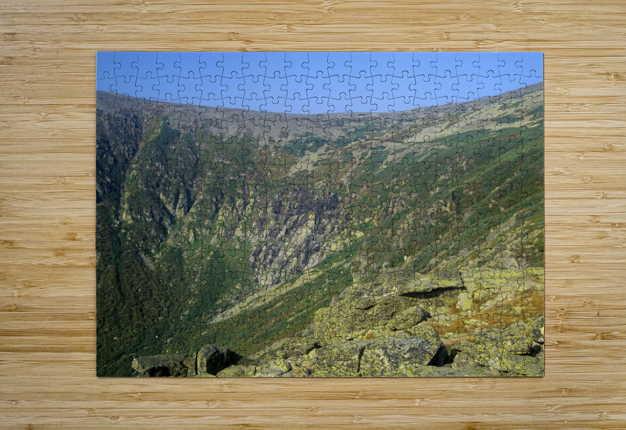Tuckerman Ravine - Mount Washington New Hampshire  ScenicNH Photography Puzzle printing
