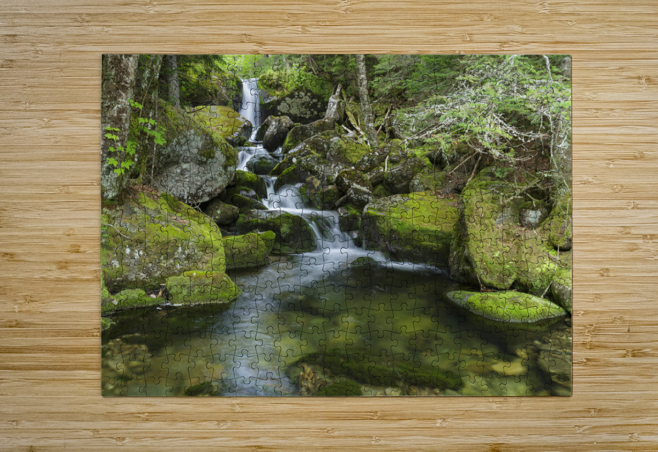 Cold Brook - Low and Burbanks Grant New Hampshire ScenicNH Photography Puzzle printing