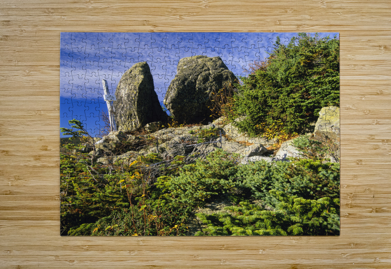 Boott Spur Trail - Mount Washington New Hampshire  ScenicNH Photography Puzzle printing