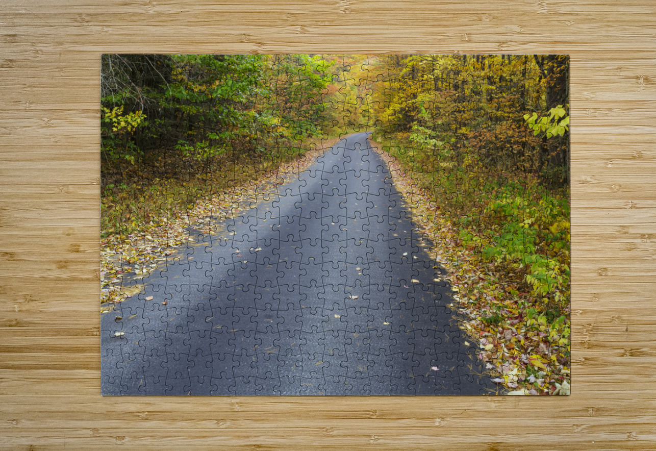 Tunnel Brook Road - Easton New Hampshire ScenicNH Photography Puzzle printing