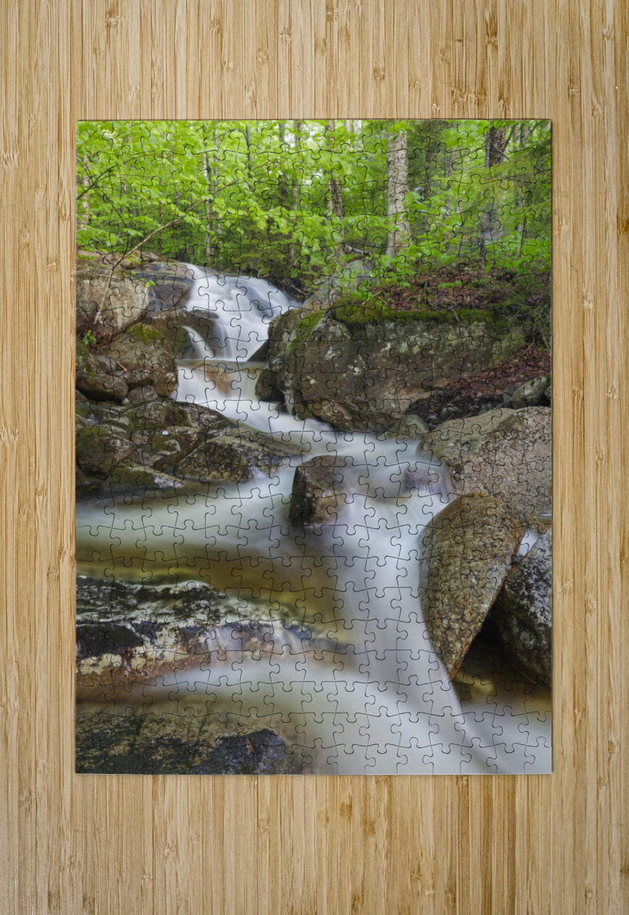 Clough Mine Brook - Kinsman Notch New Hampshire ScenicNH Photography Puzzle printing