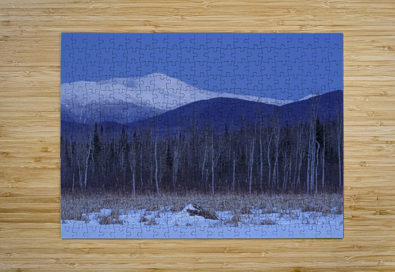 Mount Washington - Pondicherry Wildlife Refuge New Hampshire ScenicNH Photography Puzzle printing