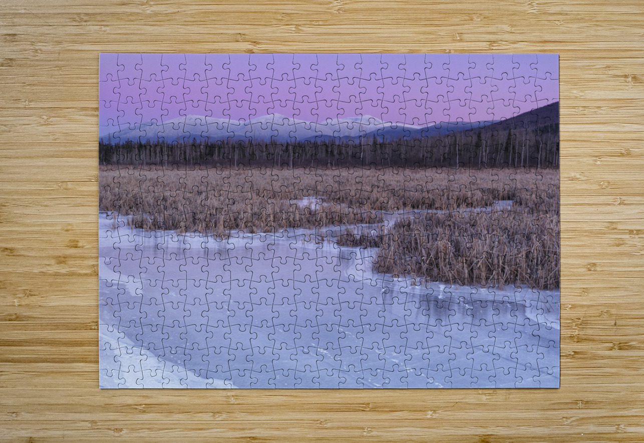Presidential Range - Pondicherry Wildlife Refuge White Mountains ScenicNH Photography Puzzle printing