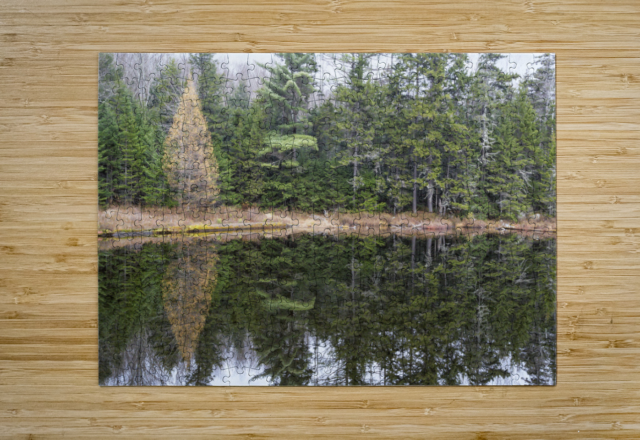 Black Pond - White Mountains New Hampshire ScenicNH Photography Puzzle printing