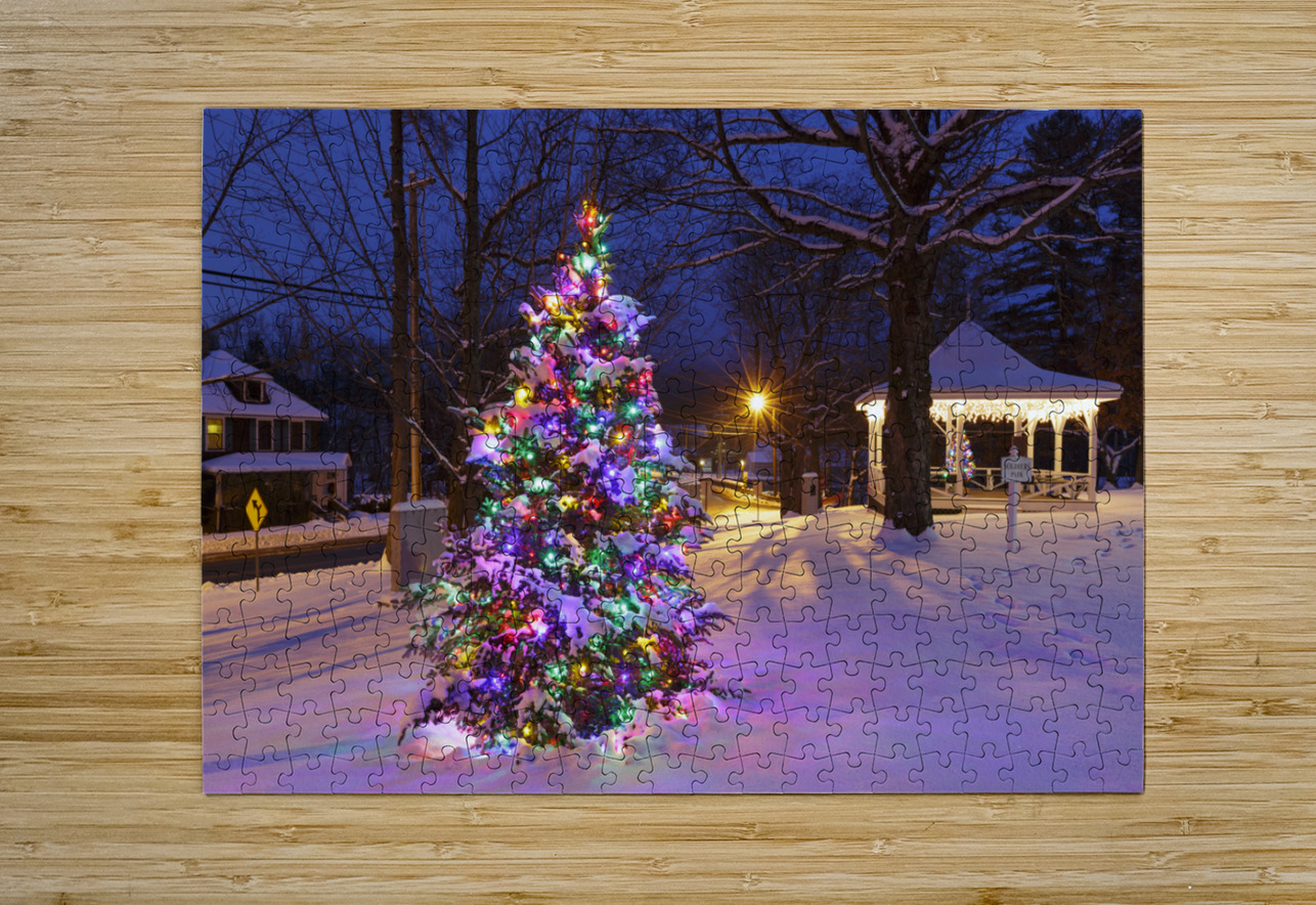 Village of North Woodstock New Hampshire ScenicNH Photography Puzzle printing