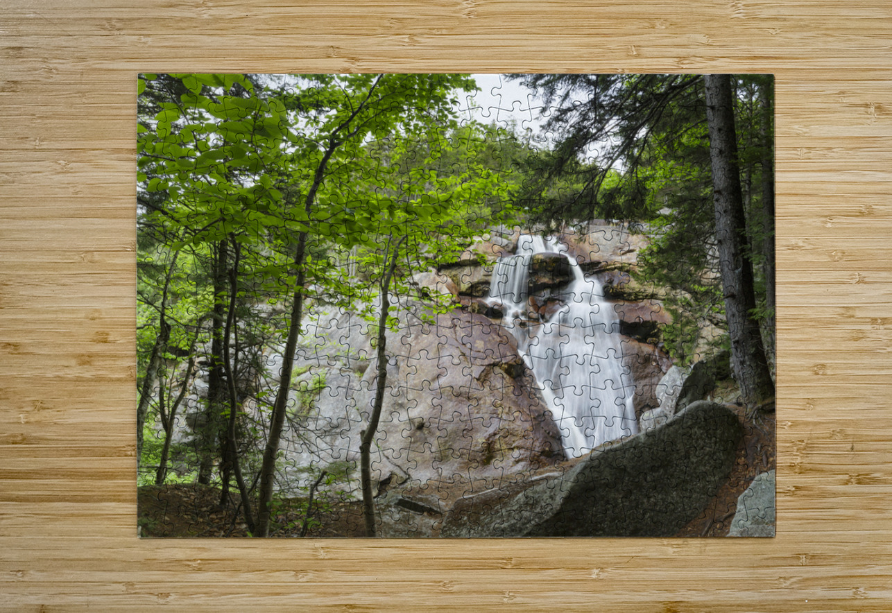 Harvard Brook - Lincoln New Hampshire ScenicNH Photography Puzzle printing