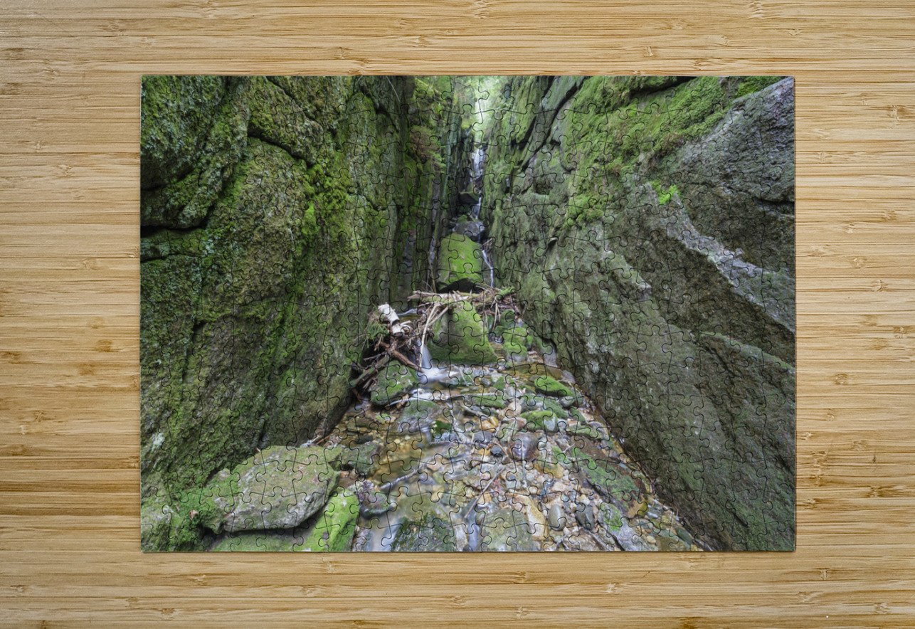 Kinsman Flume - Mt. Kinsman Trail New Hampshire  ScenicNH Photography Puzzle printing