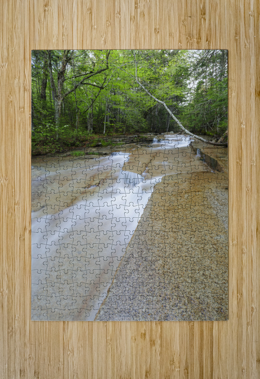 Walker Brook Cascades - Franconia Notch New Hampshire ScenicNH Photography Puzzle printing