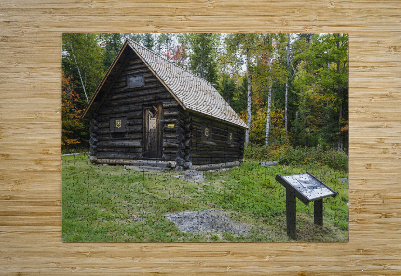 Fabyan Guard Station - Carroll New Hampshire ScenicNH Photography Puzzle printing