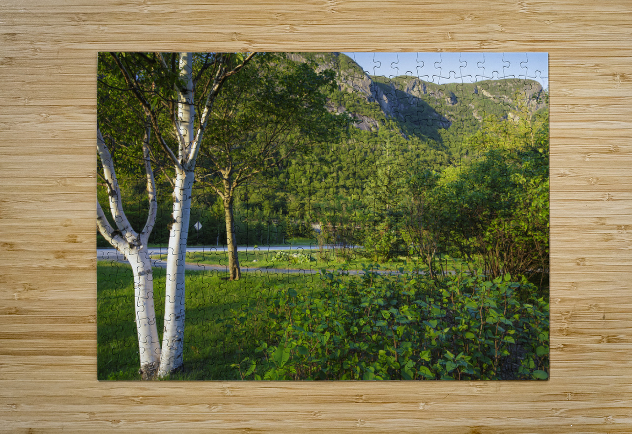Eagle Cliff - Franconia Notch State Park New Hampshire ScenicNH Photography Impression de puzzle