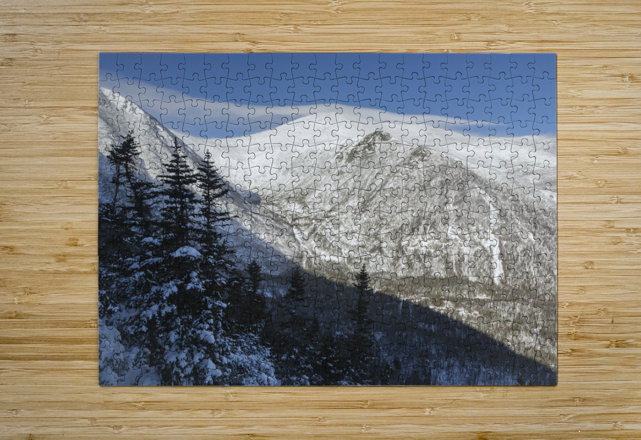 Boott Spur Link Trail - Mt Washington Tuckerman Ravine ScenicNH Photography Puzzle printing