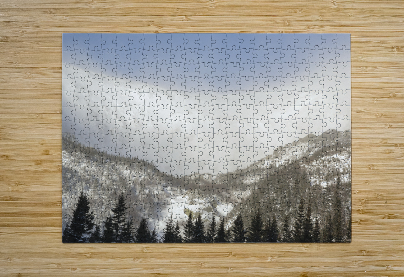 Tuckerman Ravine - Mount Washington White Mountains ScenicNH Photography Puzzle printing