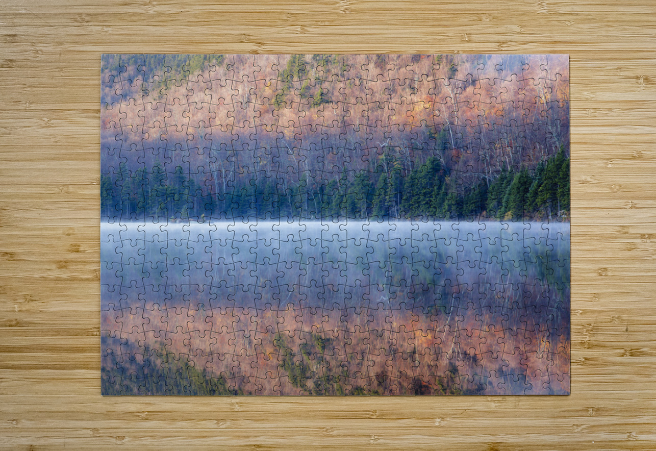 Upper Hall Ponds - Sandwich New Hampshire ScenicNH Photography Puzzle printing