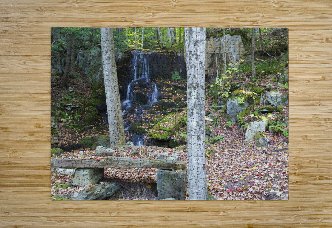 Rollo Fall - Randolph New Hampshire ScenicNH Photography Puzzle printing
