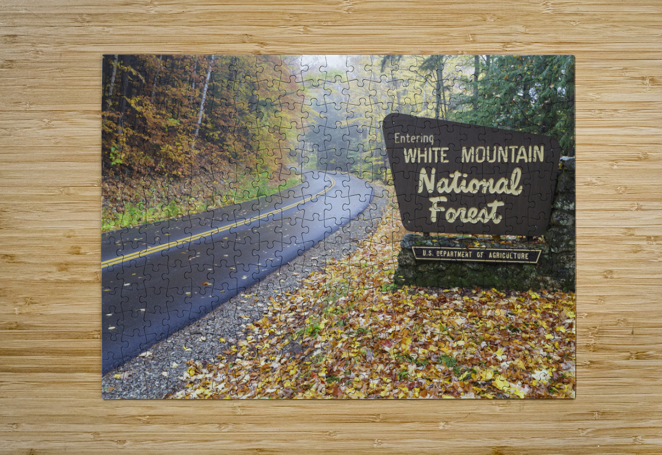 Tripoli Road - Thornton New Hampshire ScenicNH Photography Puzzle printing
