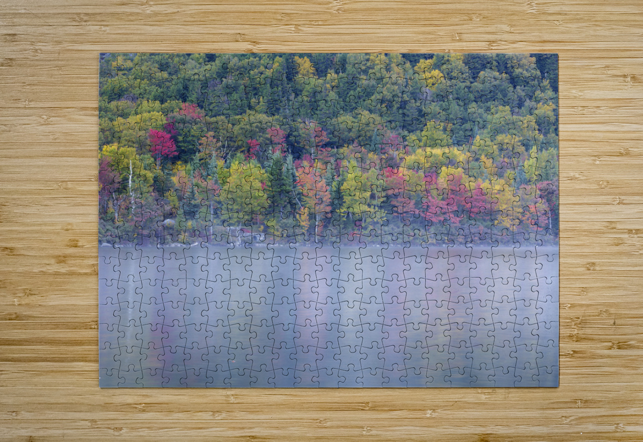 Echo Lake - Franconia Notch New Hampshire ScenicNH Photography Puzzle printing