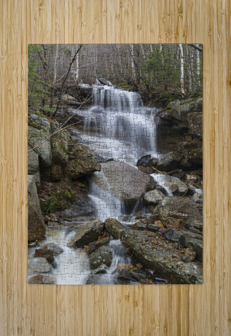 Franconia Notch - White Mountains New Hampshire ScenicNH Photography Puzzle printing