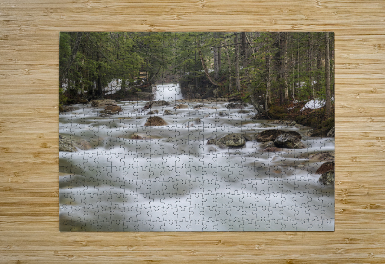 The Baby Flume - Franconia Notch State Park New Hampshire ScenicNH Photography Puzzle printing