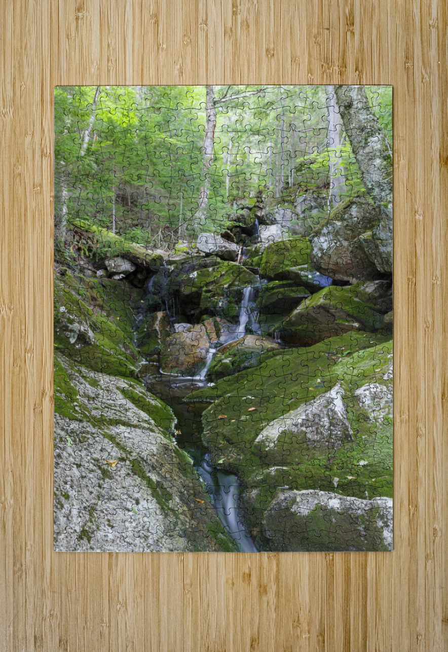 Elephant Head Brook - Carroll New Hampshire  ScenicNH Photography Puzzle printing
