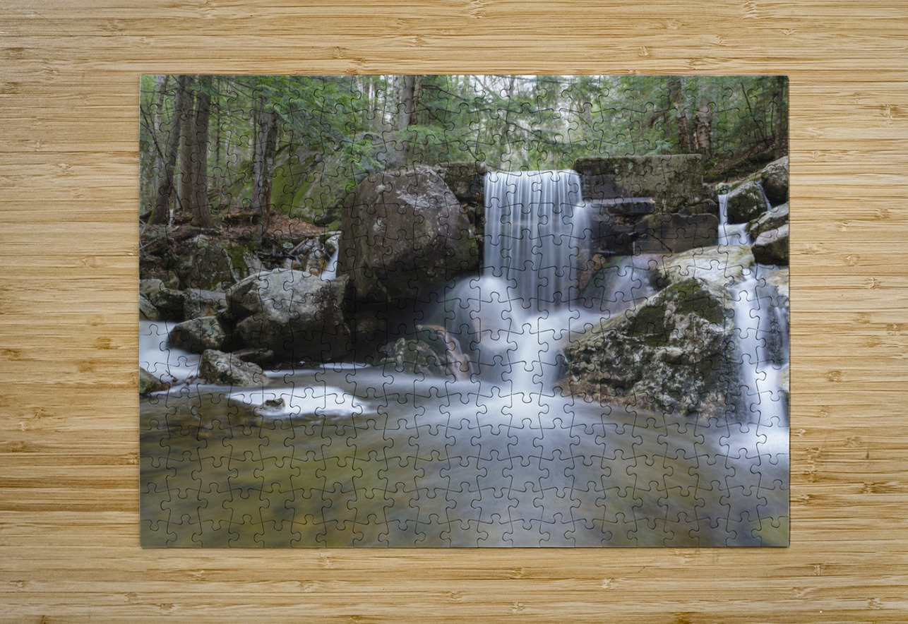 Gibbs Brook - White Mountains New Hampshire ScenicNH Photography Puzzle printing