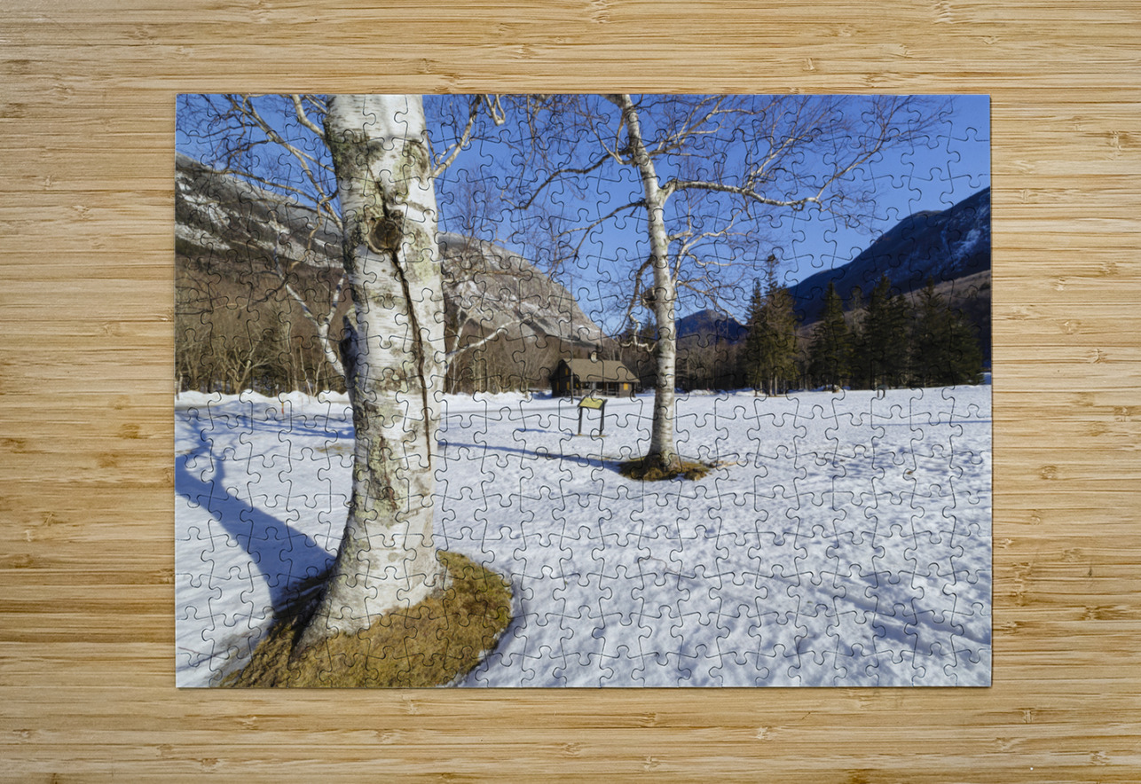 Lafayette Place - Franconia Notch New Hampshire ScenicNH Photography Puzzle printing