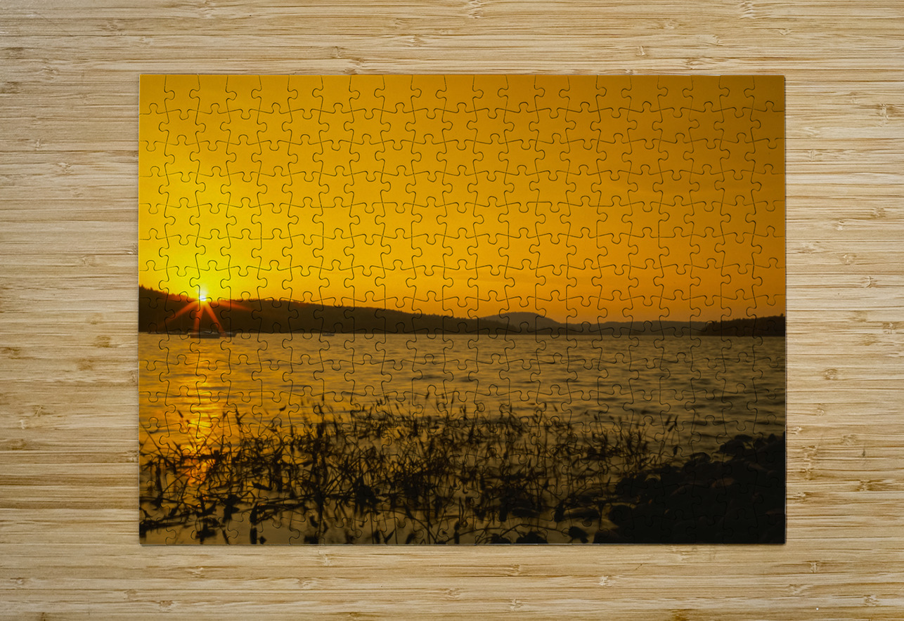 Lake Massabesic - Auburn New Hampshire ScenicNH Photography Puzzle printing