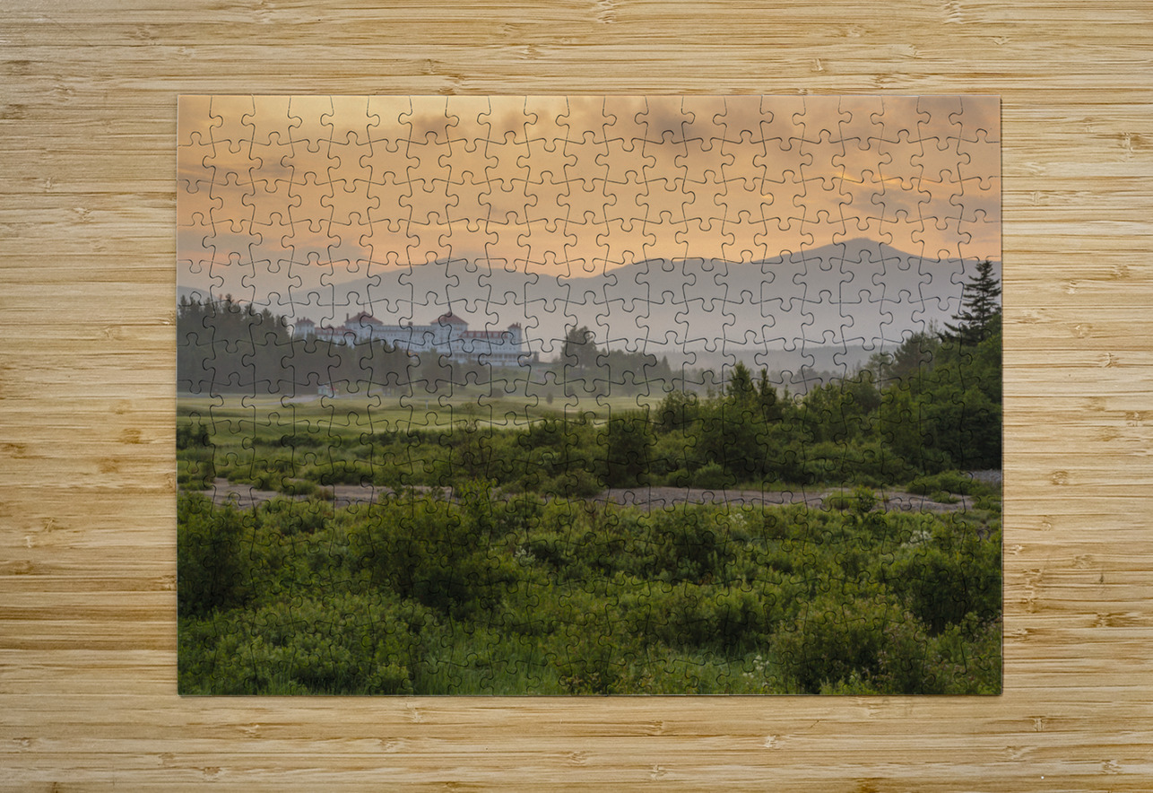 Mount Washington Resort - Bretton Woods New Hampshire ScenicNH Photography Puzzle printing