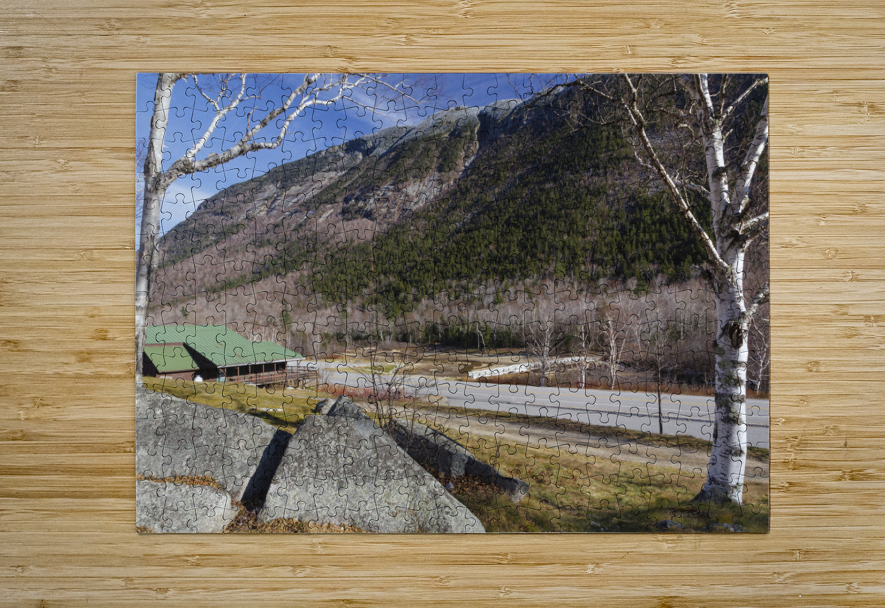 Crawford Notch State Park - White Mountains New Hampshire ScenicNH Photography Puzzle printing