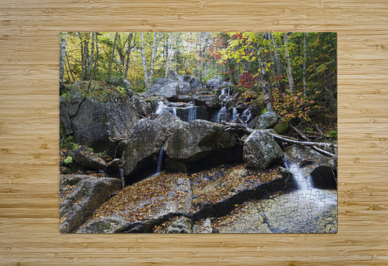 Whitewall Brook - Bethlehem New Hampshire ScenicNH Photography Puzzle printing