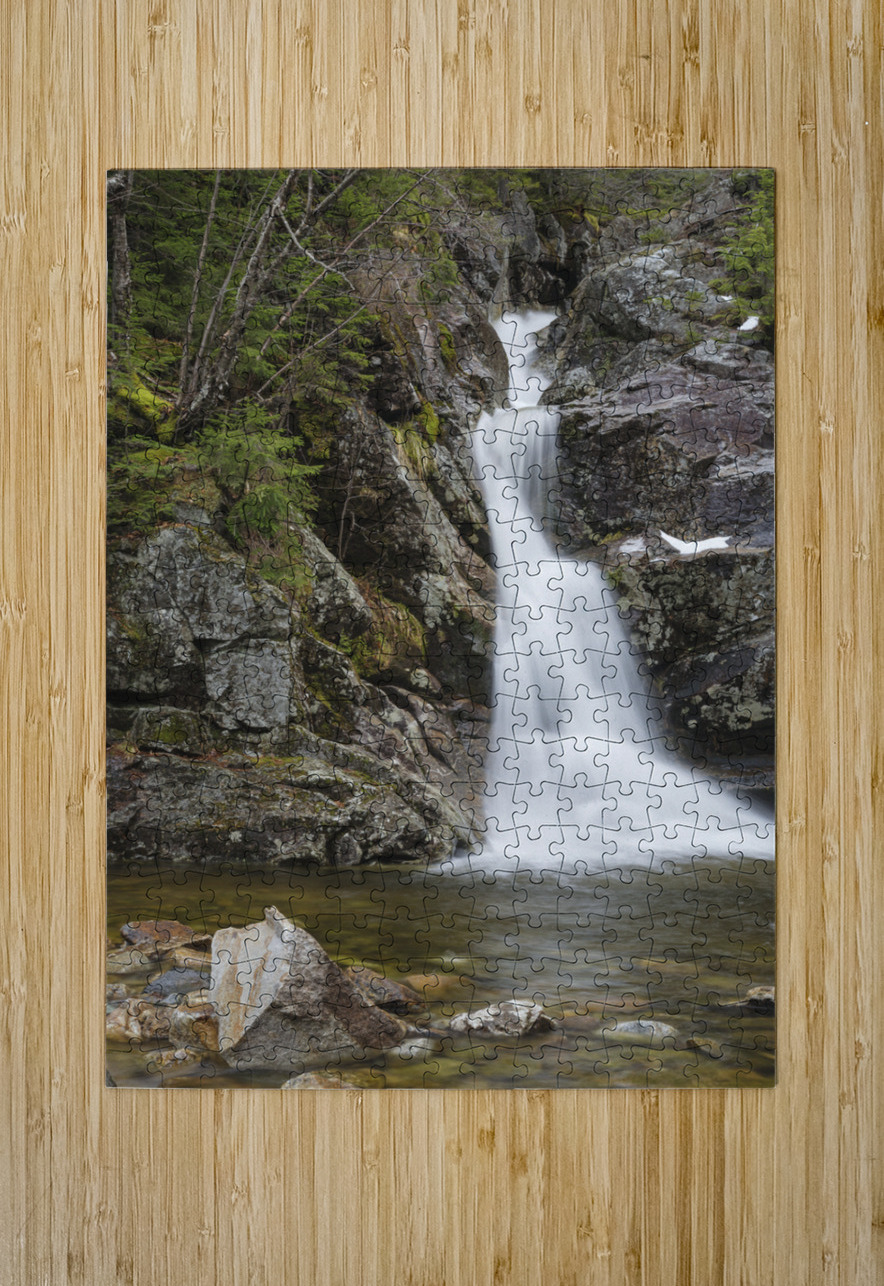 Gibbs Brook - White Mountains New Hampshire  ScenicNH Photography Puzzle printing