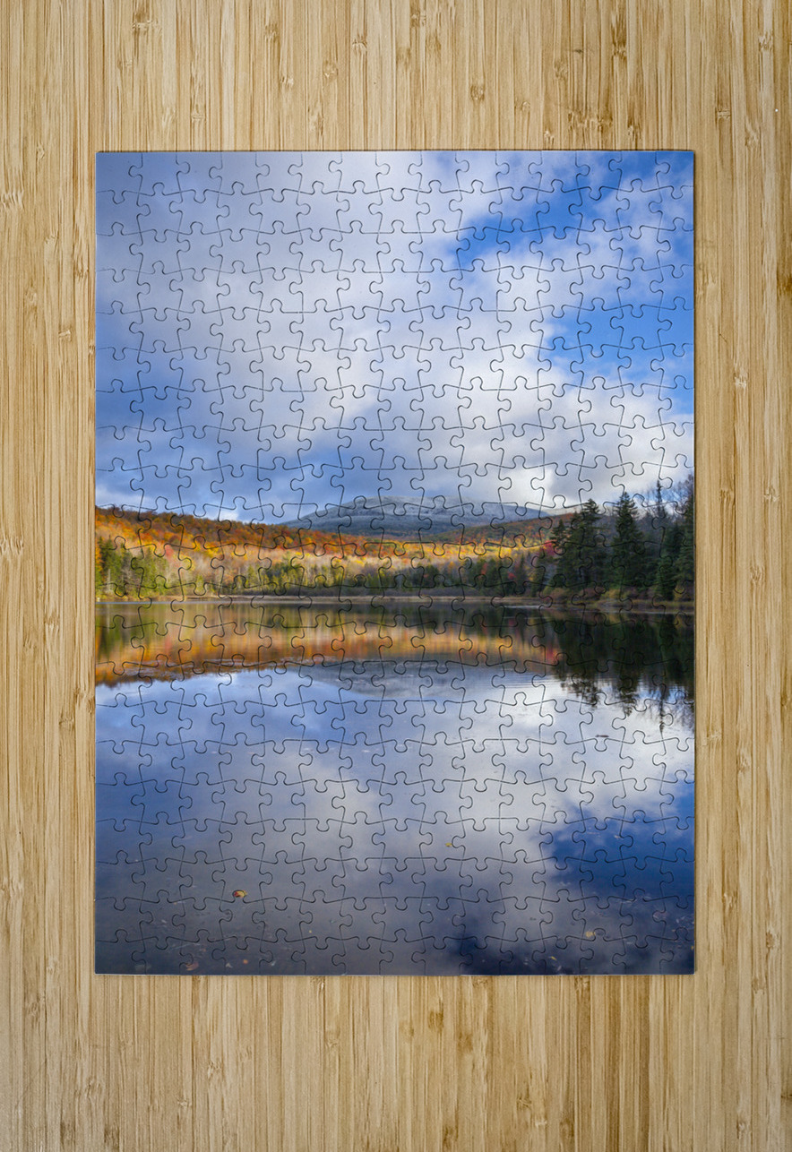 Kiah Pond - White Mountains New Hampshire ScenicNH Photography Puzzle printing