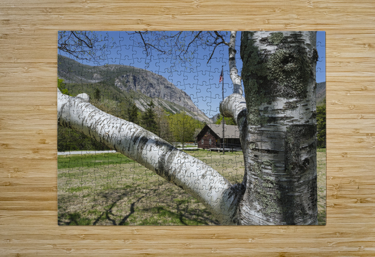 Lafayette Place - Franconia Notch New Hampshire ScenicNH Photography Puzzle printing